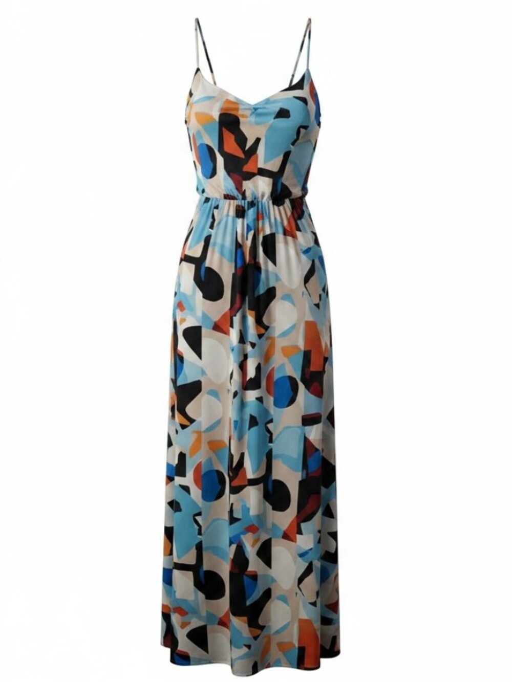 Anthropologie Abstract Print Jumpsuit - Size L